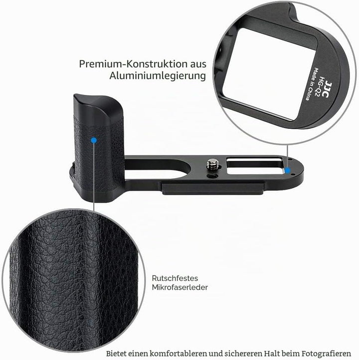 Handgriff Kameragriff für Leica Q2 | Verbessertes Handling | Arca Swiss schnellwechselplatte kompati