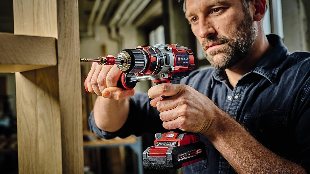 Einhell Akkuschrauber TE-CD 18 Li-i Brushless Power X-Change ( Li-Ion, 18 V, 2 Gang, mit Schlagfunkt