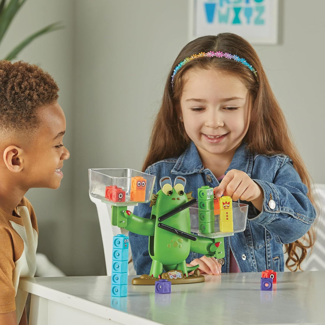 Learning Resources Numberblocks Blockzee Gleichgewichtsspiel, ab 3 Jahren, Mathe- und Zahlenspielzeu