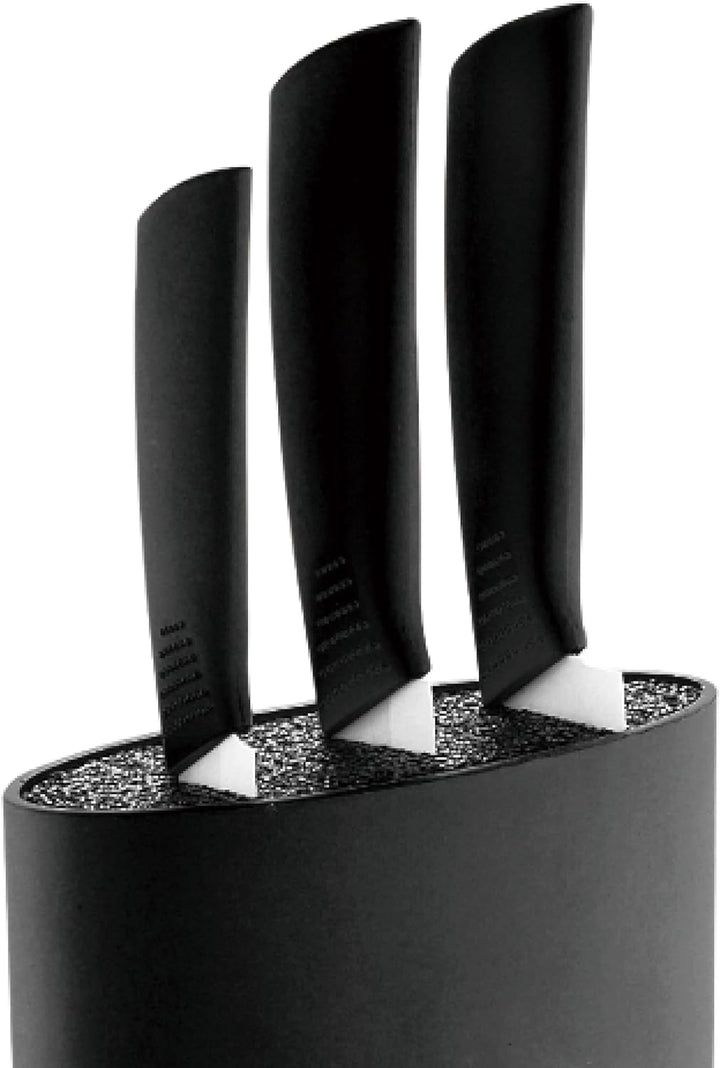 San Ignacio Black & White - Tacoma/Universal Block für Messer - Grösse von 15,6 x 6,6 x 22 cm, herge