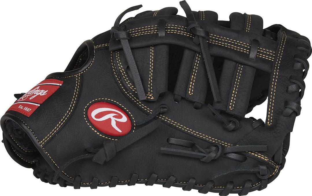 Rawlings Renegade Baseball-/Softball-Handschuh Serie Rechte Hand Wurf First Base 31,8 cm, FBM Single