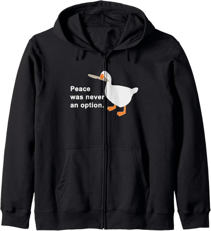 Peace was never an option Kapuzenjacke