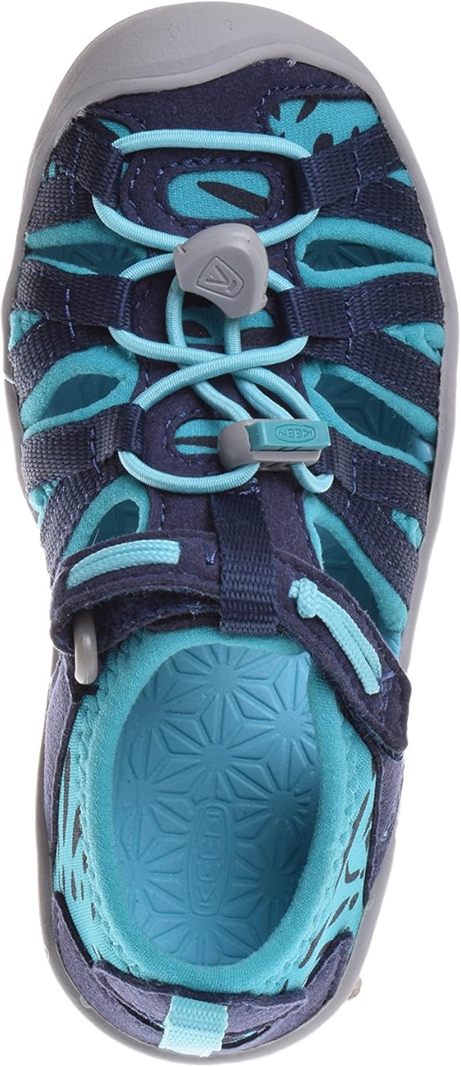 Keen SEACAMP II CNX T-RAVEN/YELLOW 1010094 Unisex-Kinder Sandalen 24 EU Dress Blues Viridian, 24 EU