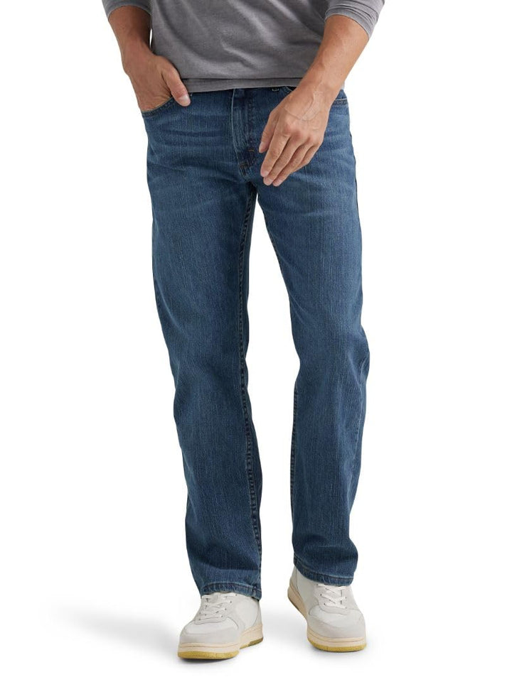 Wrangler Authentics Jeanshose, für Herren, reguläre Passform, Bequeme, elastische Taille 29W / 30L B