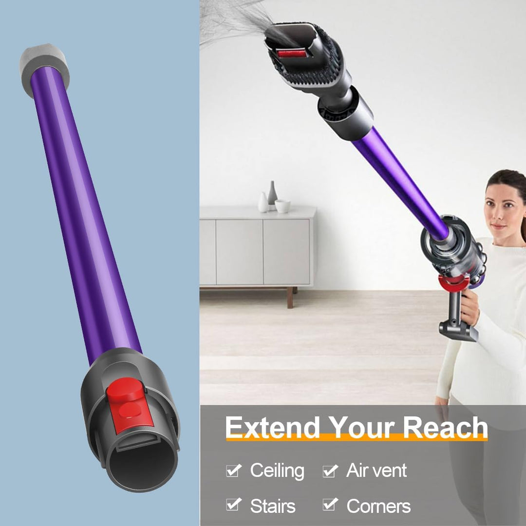 Saugrohr für Dyson V12 Detect Slim & V9 Motorbar Staubsauger, 74CM (Violett), Violett