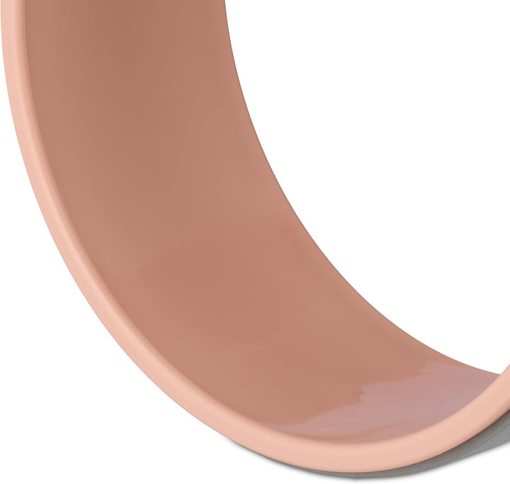 Relaxdays Yogarad, Ø 32 cm, Kunststoff, Schaumstoff, rutschfest, für Rückenübungen, Dehnbarkeit, Yog