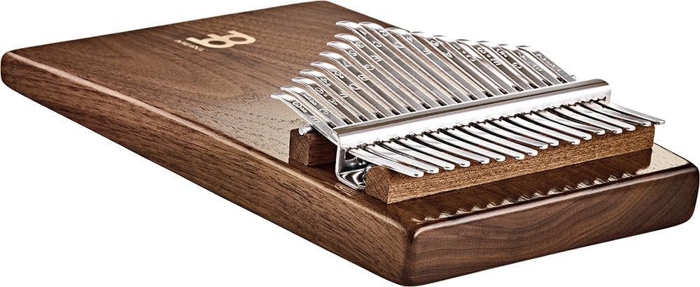 Sonic Energy Massivkörper Kalimba – C-Dur, 17 Töne – Schwarzes Walnussholz – Für Meditation, Yoga, P