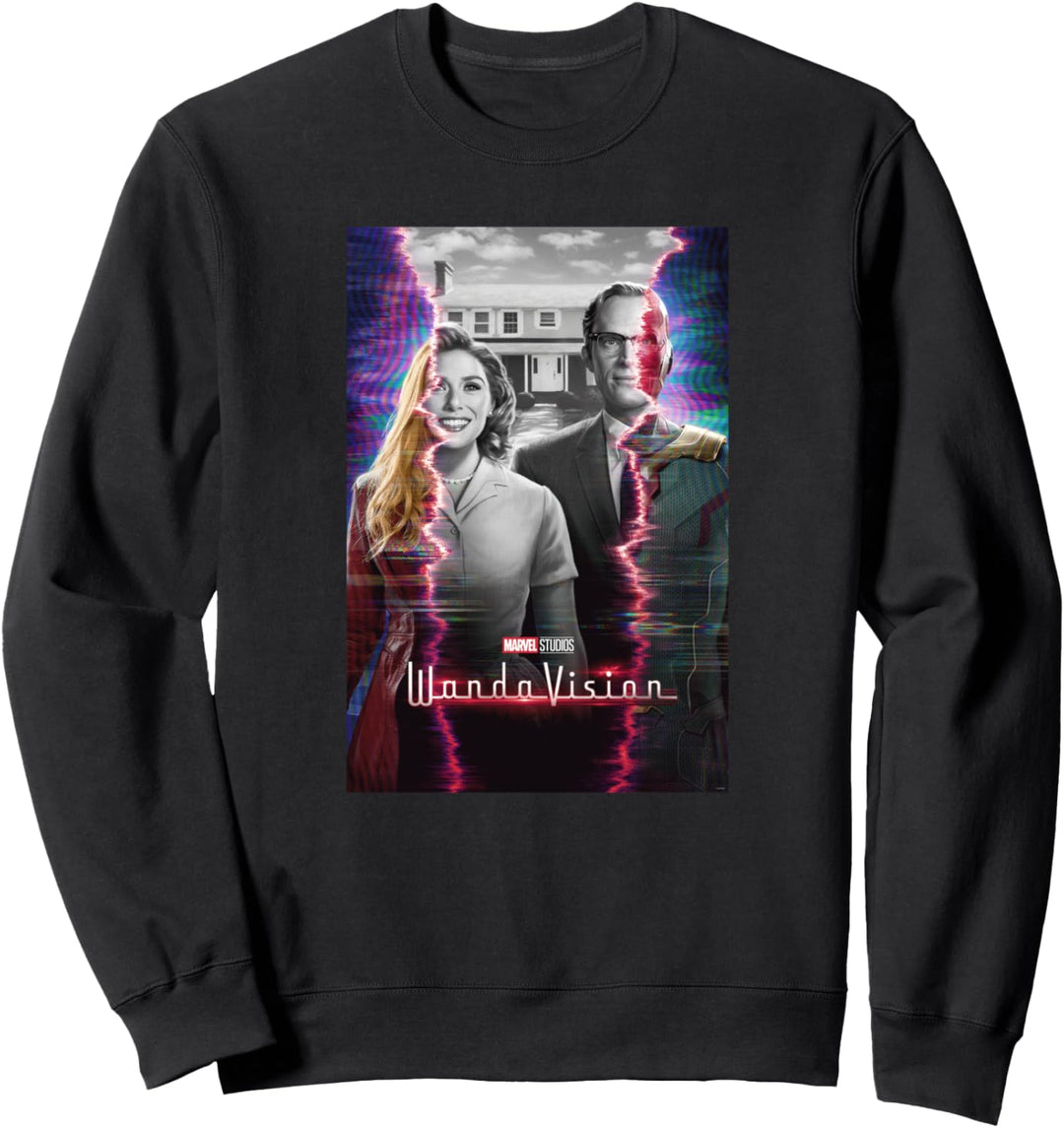 Marvel WandaVision Wanda & Vision Series Poster Sweatshirt