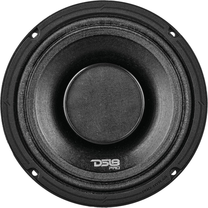 DS18 PRO-HY8.4B Hybrid-Auto-Lautsprecher mit 20,3 cm (8 Zoll) Hybrid-Mitteltöner, eingebauter VC-Kom