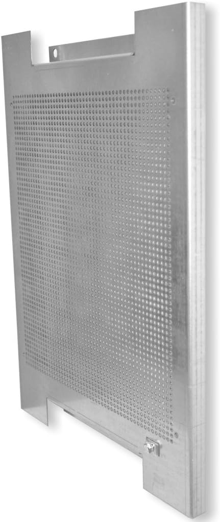 braun teleCom 1, 5mm Lochblech-Montageplatte mit Erdungsanschluss 400x300x18mm