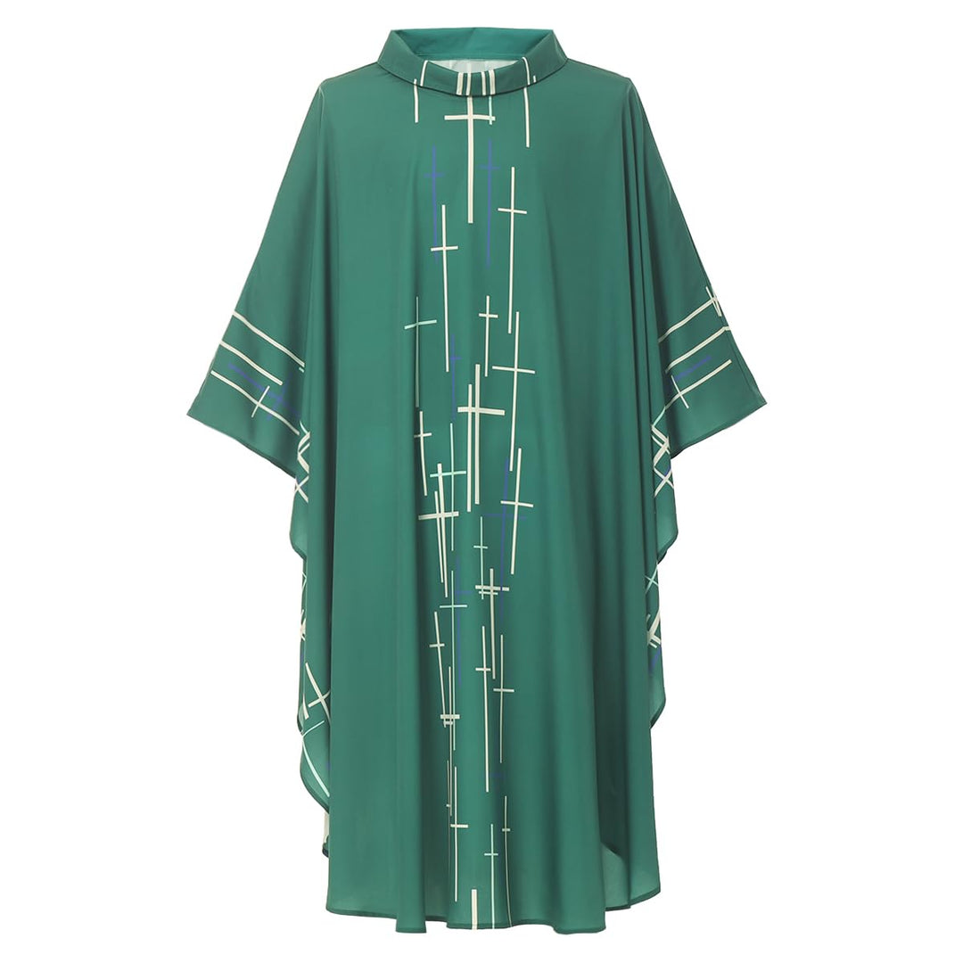 COSDREAMER Herren Damen Priester Pastor Celebrant Chasuble katholische Kirche Vater Masse Vestments