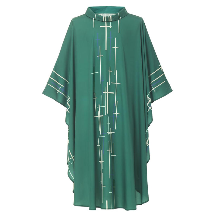 COSDREAMER Herren Damen Priester Pastor Celebrant Chasuble katholische Kirche Vater Masse Vestments