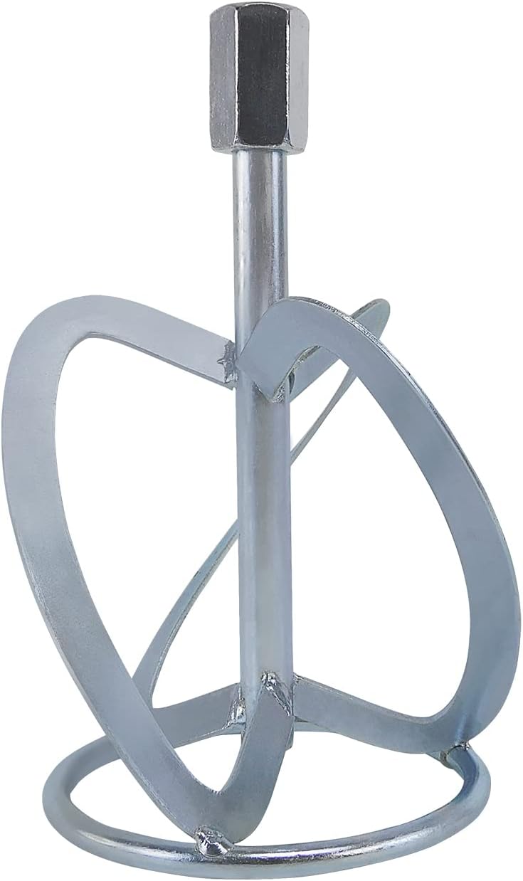 Rührwerk Einstellbarer 6-Geschwindigkeits-Handbetonmischer, tragbarer kompakter Zementmischer Mörtel