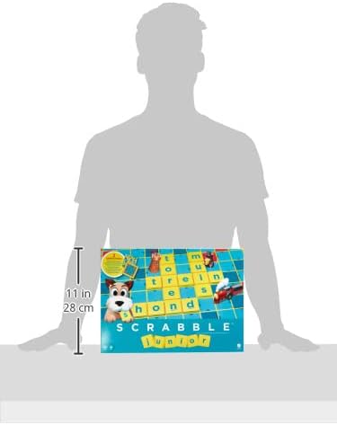 Mattel Games Y9671 - Scrabble Junior(Dutch) Woordspel voor Kinder 5 jaar en ouder Niederlande Mehrfa