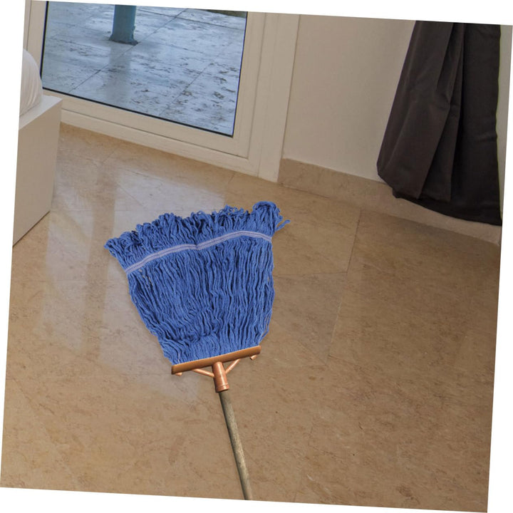 Ciieeo 2 Stück Ersatz Wischmoppköpfe Baumwolle Wasserabsorbierend Universell Für Haushaltsböden Flie