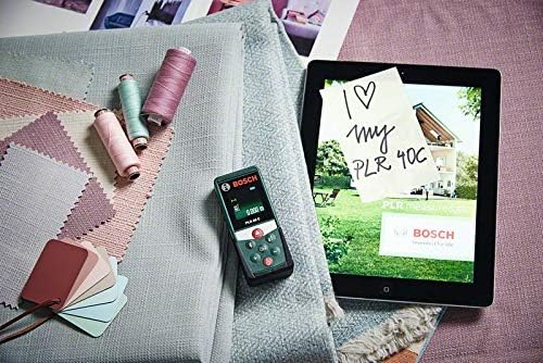 Bosch Home and Garden Bosch Laserentfernungsmesser PLR 30 C (Distanz bis 30m präzise messen, Bluetoo