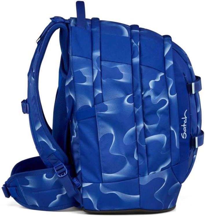 Satch Pack Pencil Slider Light Edition Schulrucksack Set 3tlg. inkl. Sportbeutel (Vibrant Blue), Vib