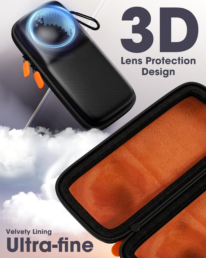 ProCase Tasche für Insta360 X5 X4 360° Action Cam + Tragetasche für DJI Neo 2