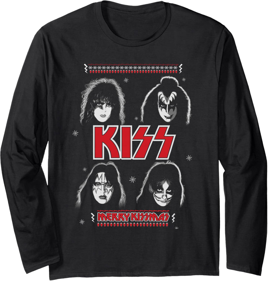 KUSS - Frohe KISSmas Langarmshirt