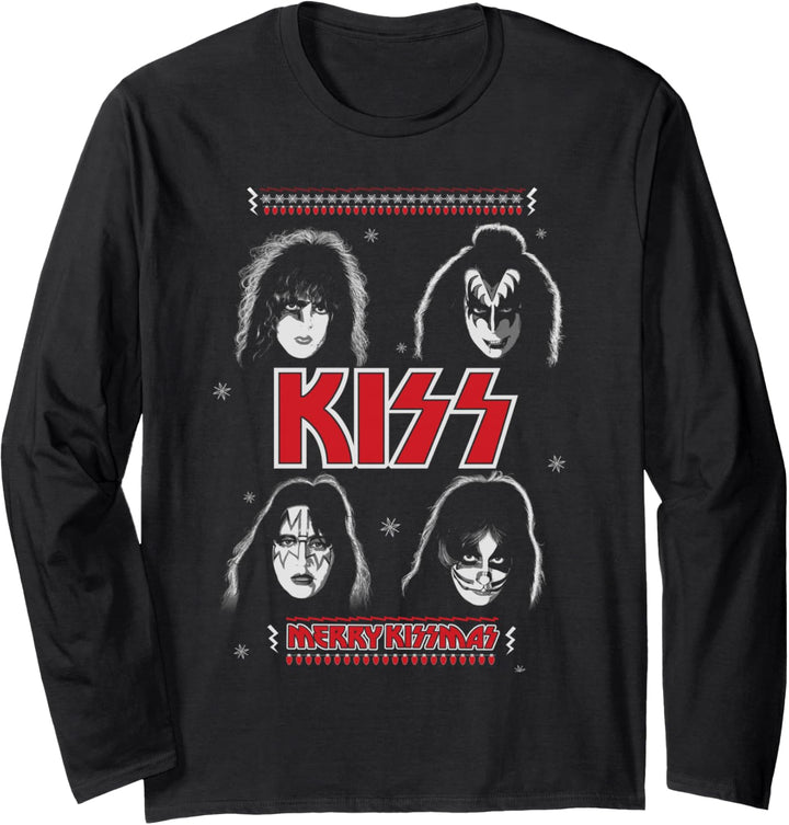 KUSS - Frohe KISSmas Langarmshirt