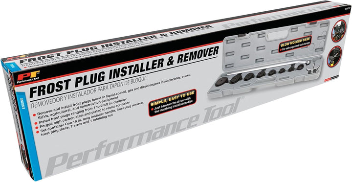 Performance Tool W89737 Froststopfen-Installations- und Entferner-Set, 1 Stück Frost Plug Installer