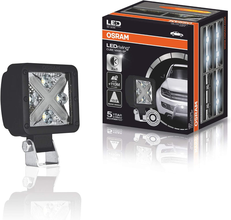 Osram LEDDL101-SP LEDriving CUBE MX85-SP LED Arbeitsscheinwerfer, 85 x 57 x 121,5 mm, MX85-SP