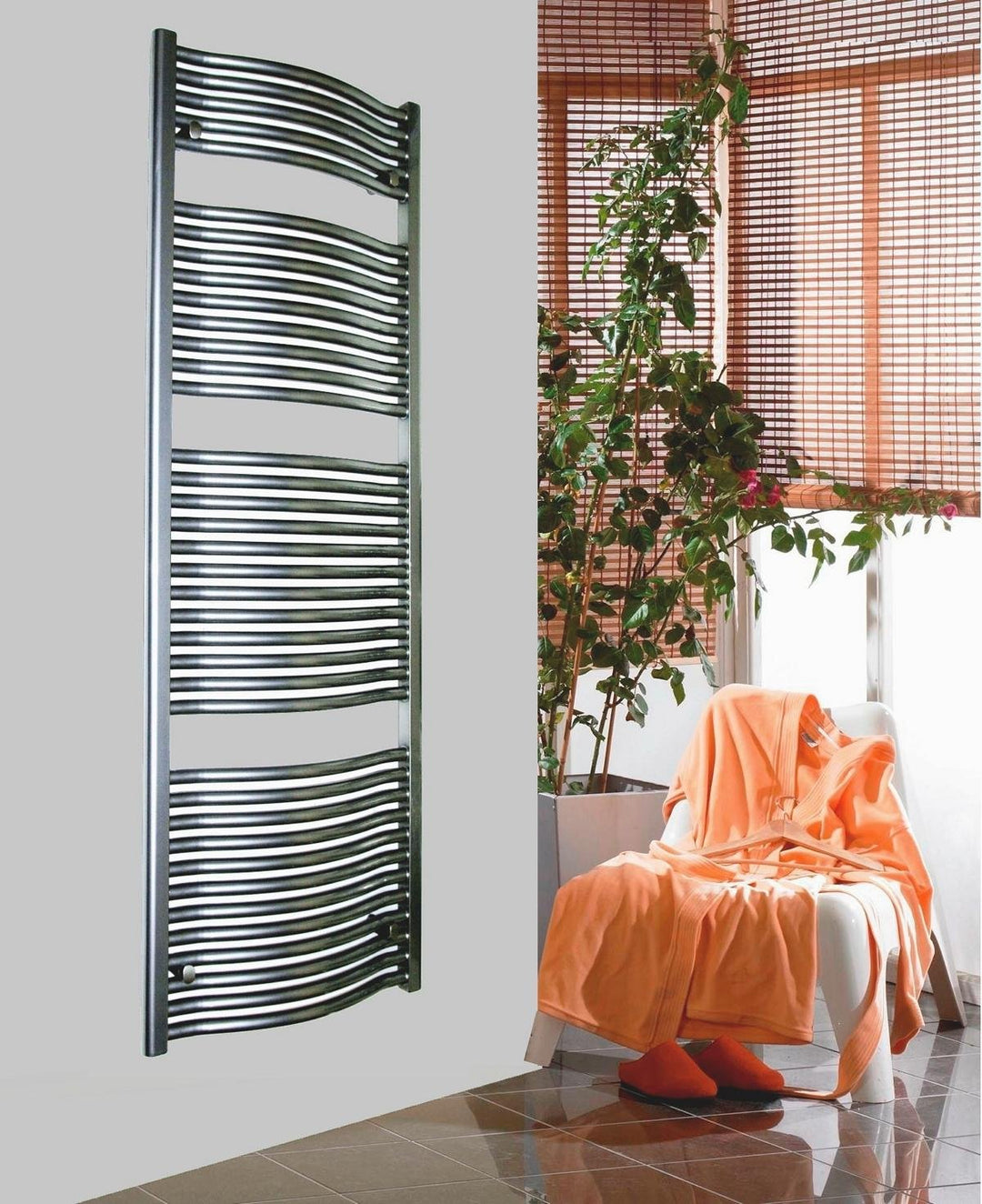 BADHEIZKÖRPER Design Mannheim 3 177x60cm 1471 W Edelstahloptik SZAGATO handtuchwärmer handtuchtrockn