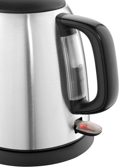 Russell Hobbs 1L kompakter Wasserkocher, schnell kochend, herausnehmbarer Kalkfilter, waschbar, sich