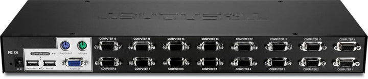 StarTech.com 4 Port Black USB KVM Switch Kit with Cables and Audio