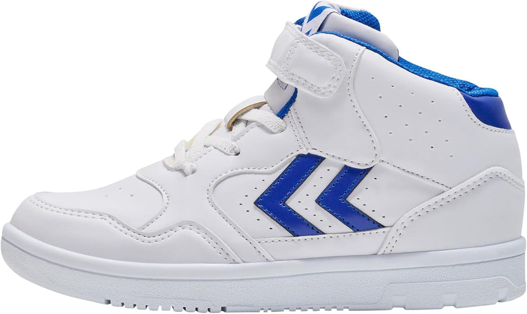 hummel Unisex Kinder Klettverschluss Camden High Sneaker 30 EU Pansy, 30 EU Pansy