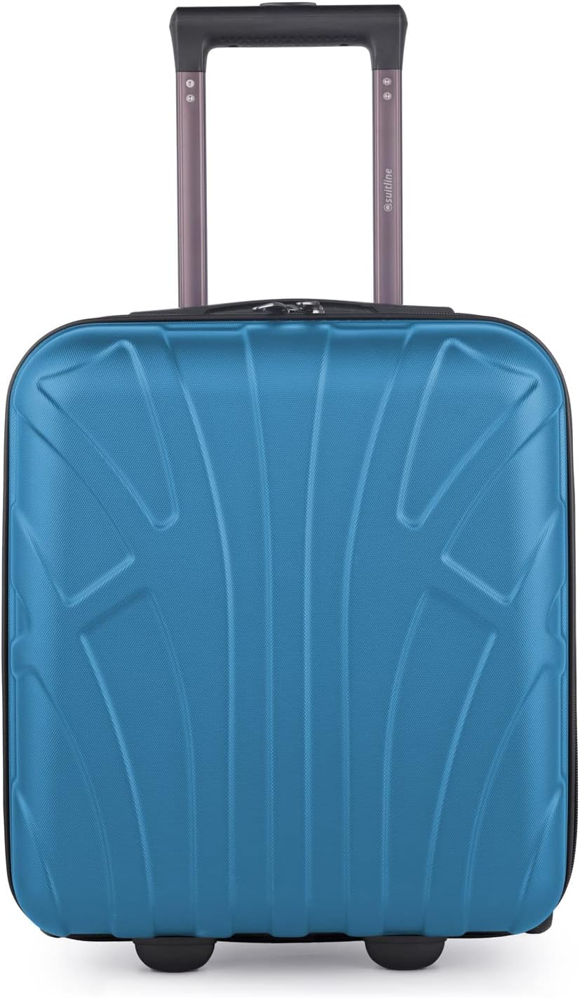 suitline - Kleiner Koffer 45x36x20 cm, Easyjet Freigepäck Underseat Handgepäck, Bordgepäck Trolley l