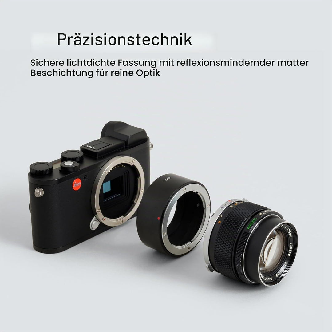 Urth Objektivadapter: Kompatibel mit Olympus OM Objektiv und Leica L Kameragehäuse, Olympus OM