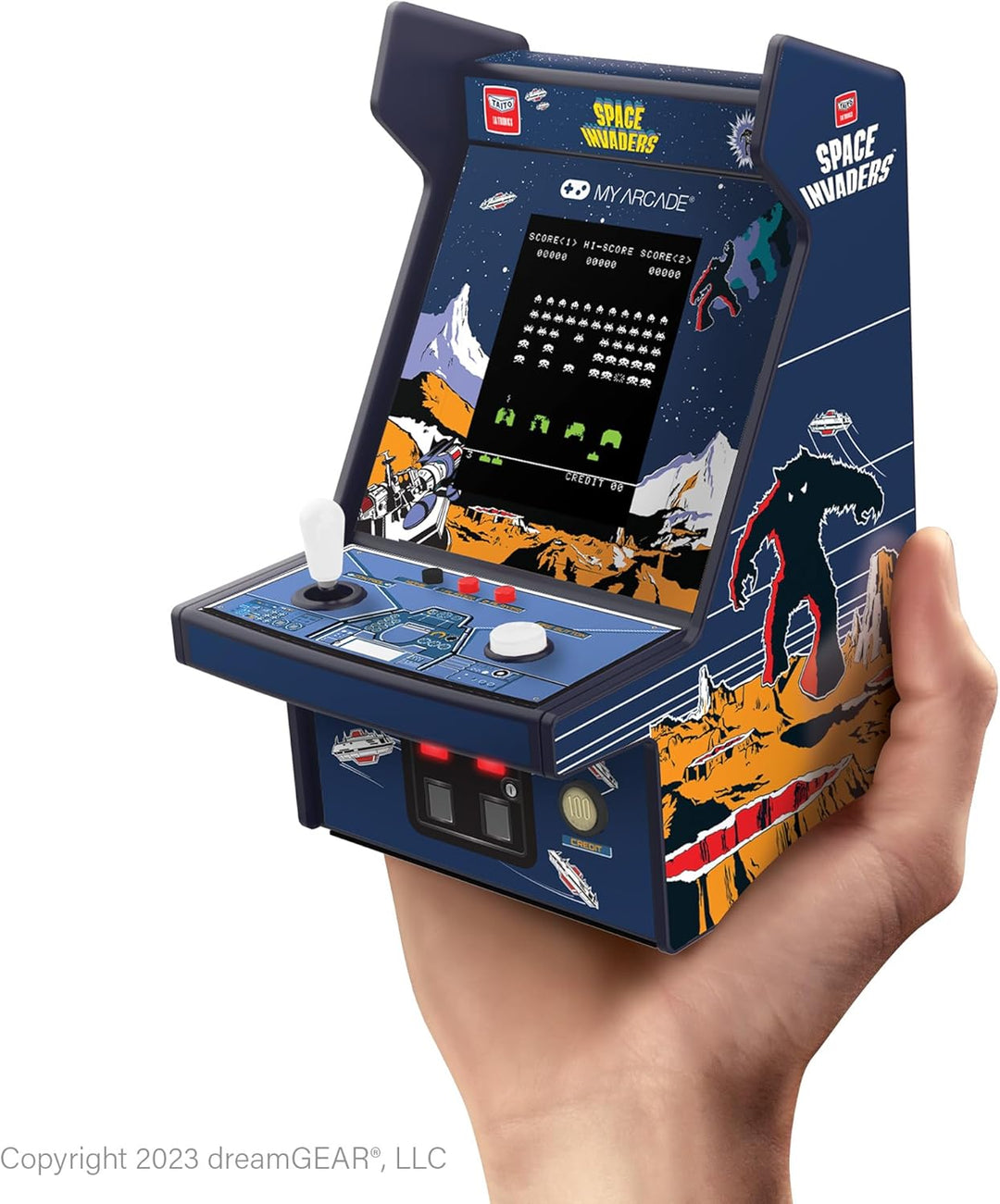 My Arcade DGUNL-7004 Space Invaders Micro Player Pro Portable Retro Arcade