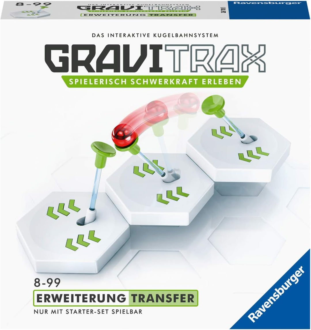 Ravensburger GraviTrax Erweiterung Balls und Spinner - Ideales Zubehör für spektakuläre Kugelbahnen,