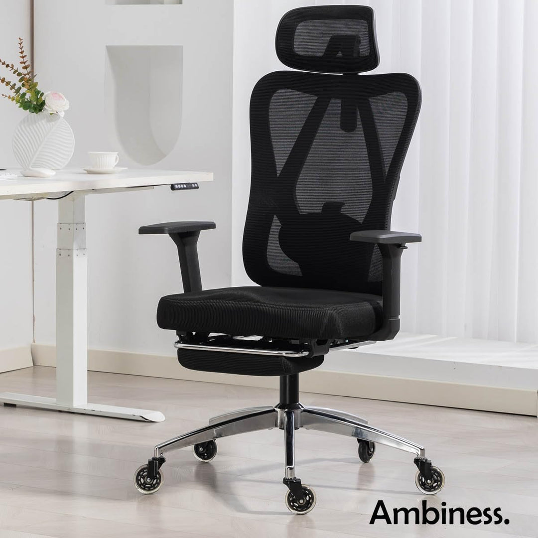 Bürostuhl Schreibtischstuhl | verstellbare Armlehnen & Kopfteil | 6 Modelle | Ergonomisch | stufenlo