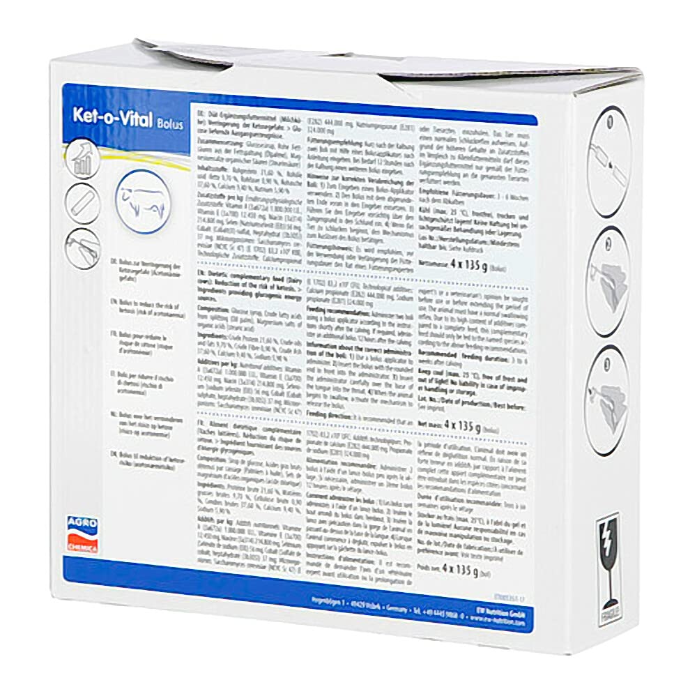 Ket-o-Vital Bolus, Energie Bolus, 4 Bolus/Packung