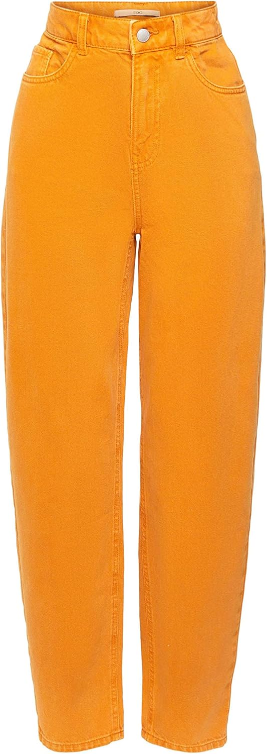 ESPRIT Damen Hose, 710/Honey Yellow