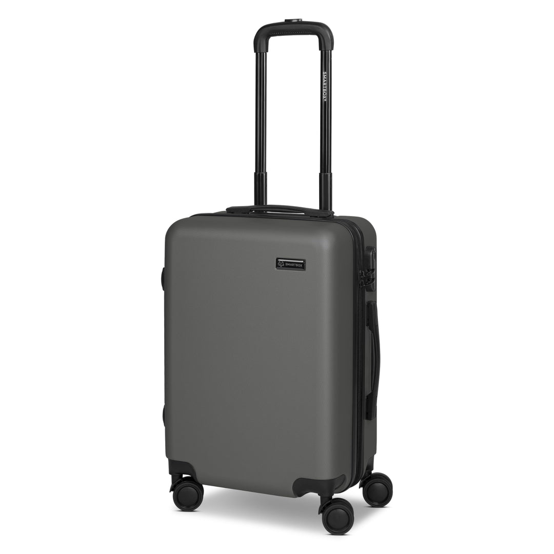 SMARTBOX Hartschalen-Kabinenkoffer 55x40x23 cm ABS 4-Doppelrollen | Edition 05, Volumen 41 L, Zahlen