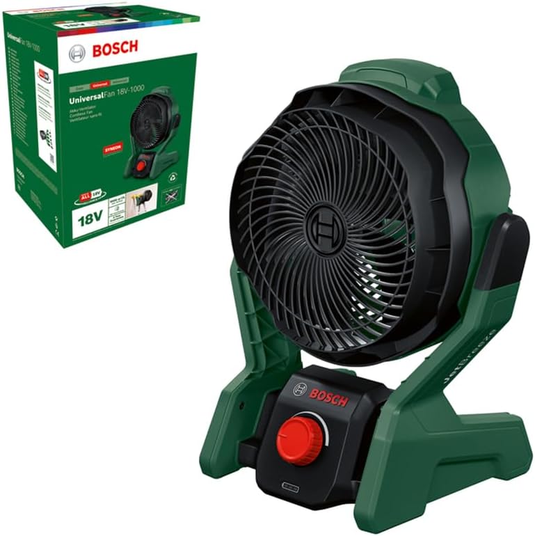 Bosch Home and Garden Akku-Ventilator UniversalFan 18V-1000 (ohne Akku), ohne Akku