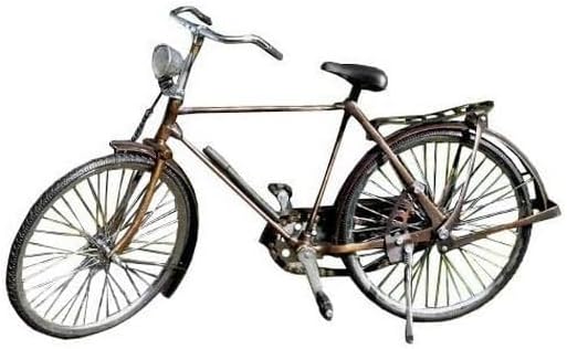 Wogeka - 40 cm Herren Fahrrad Miniatur-Modell - Handarbeit aus Metall als Geschenk zur Deko Bike Fah