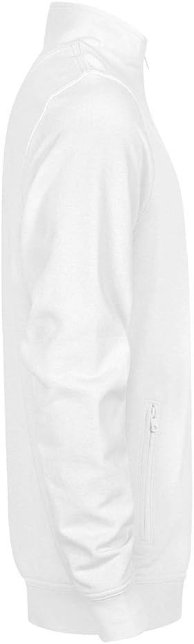 EXCD Sweatjacke Herren, Weiss, XXL