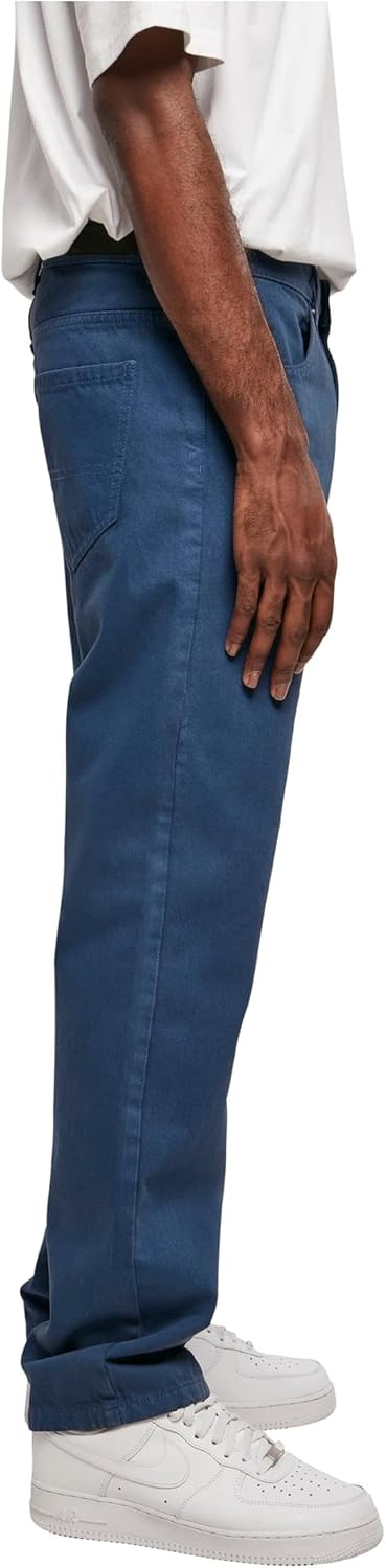 Urban Classics Herren Open Edge Loose Fit Jeans 30 Darkblue, 30 Darkblue