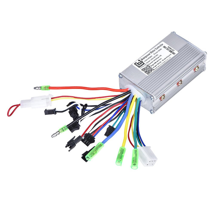 24V 13A 250W Bürstenloser Motorregler Aluminiumlegierung Shell Motor Drehzahlregler für Elektrofahrr