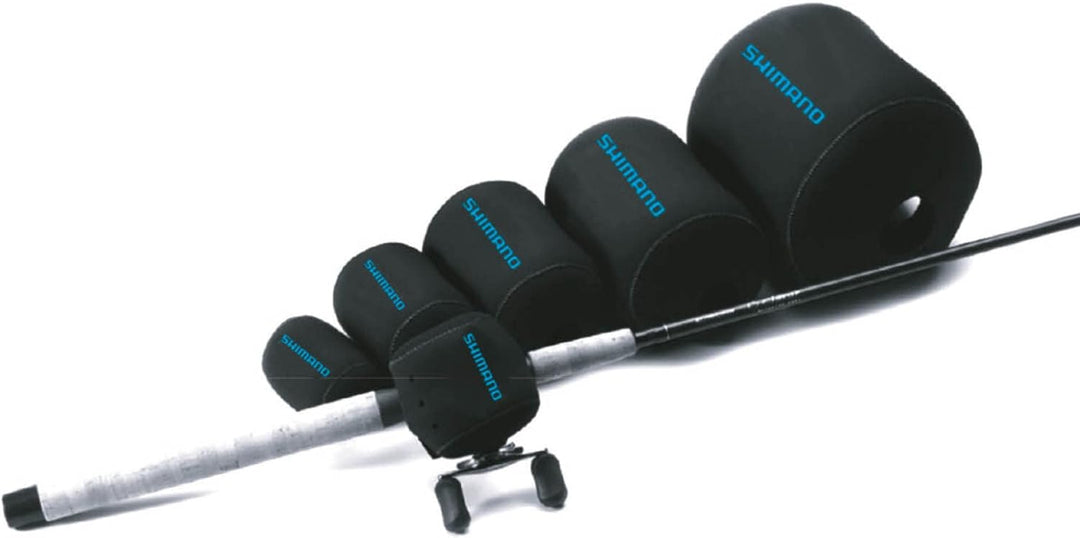 Shimano Neopren-Rollenhülle Schwarz XL, Schwarz XL