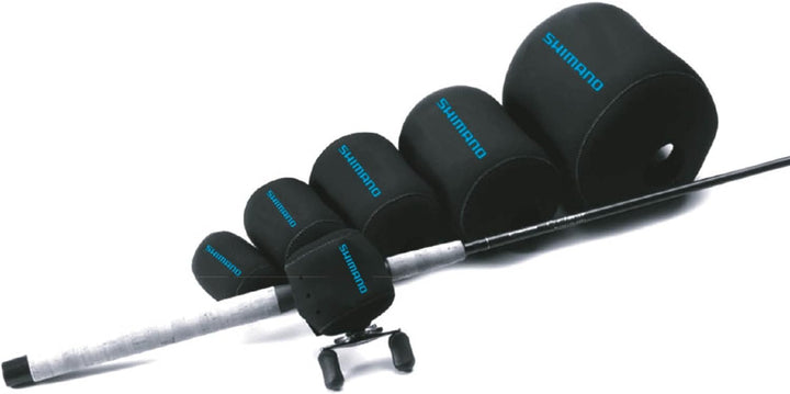 Shimano Neopren-Rollenhülle Schwarz XL, Schwarz XL