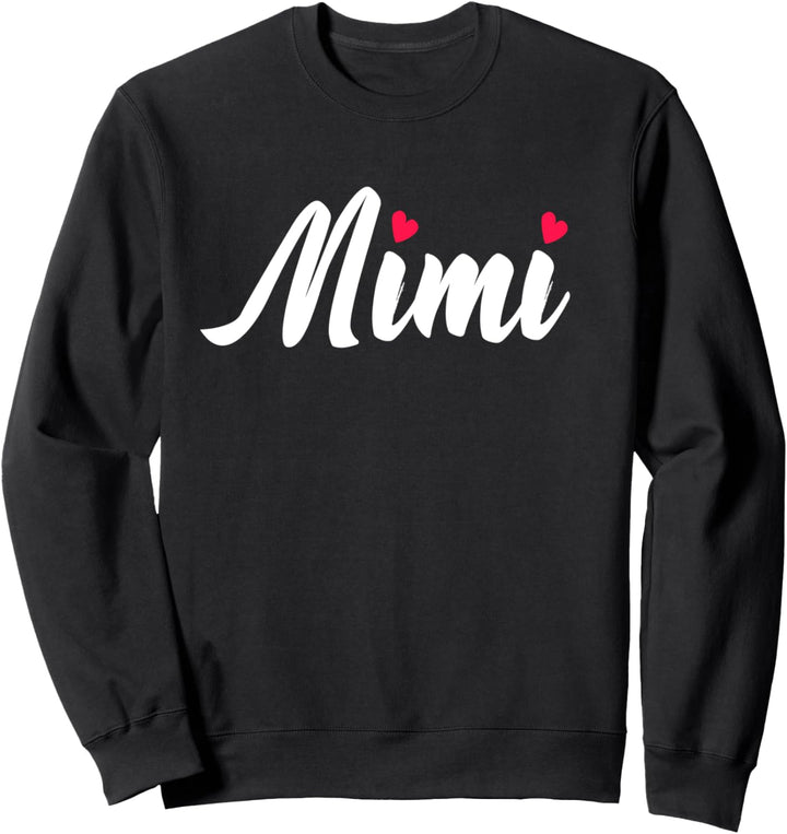 Just Mimi Send Love Gift for Blessed Grandma Cute Hearts Sweatshirt