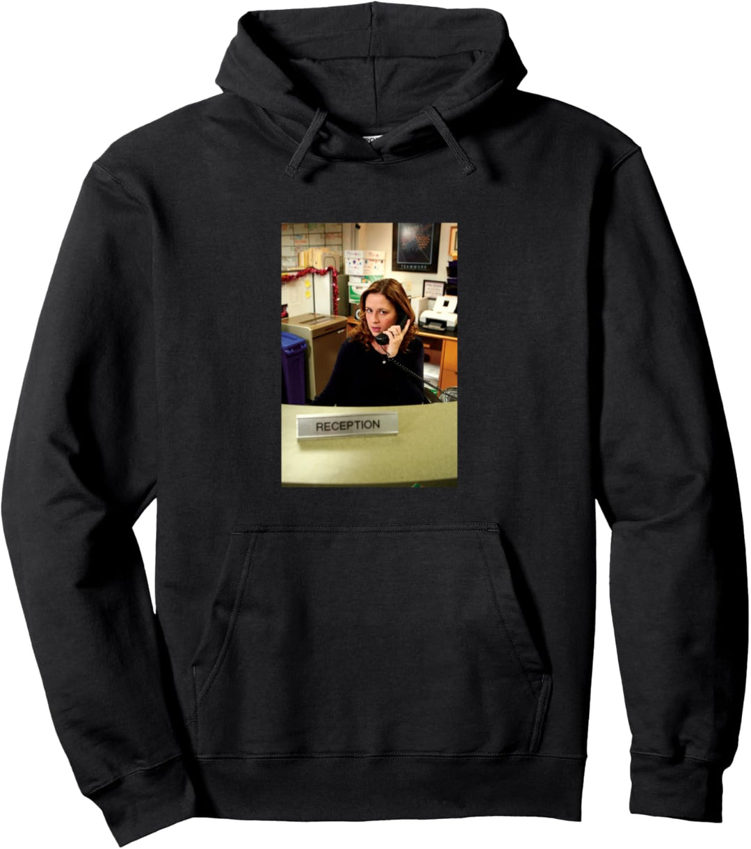 The Office Pam an der Rezeption Pullover Hoodie