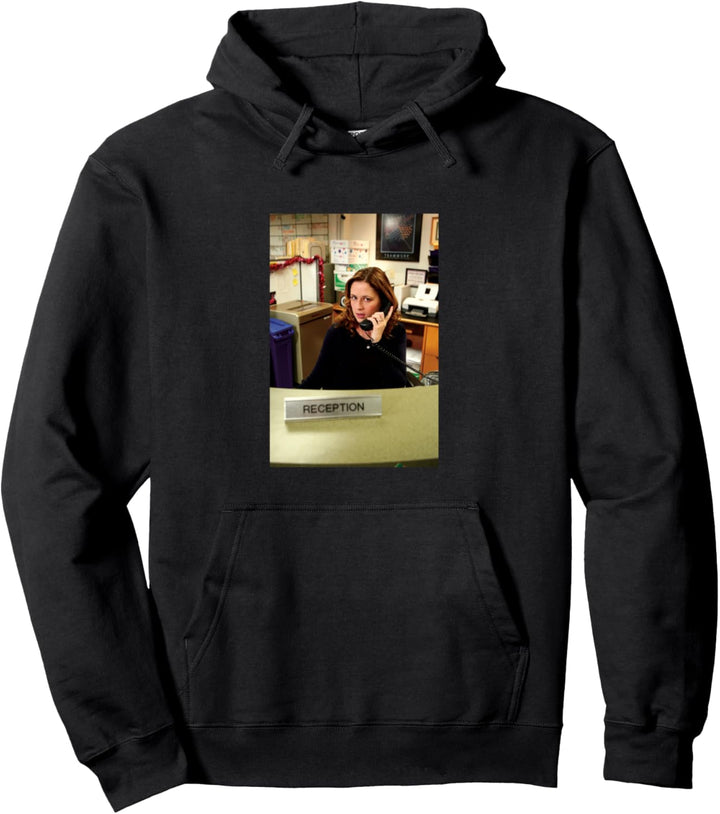 The Office Pam an der Rezeption Pullover Hoodie
