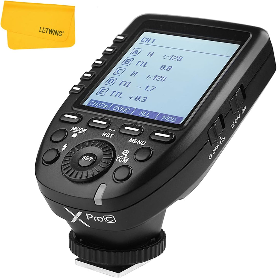 Godox Xpro-c E-TTL 2.4 G Wireless High Speed Sync 1/8000s X System HSS Blitzauslöser für Canon EOS K