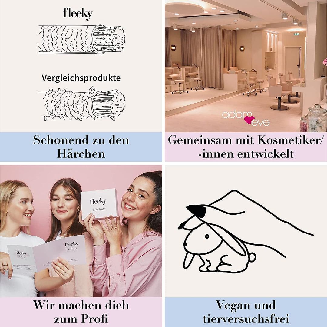 Augenbrauen Lifting Set | Browlift Kit | Studioqualität at Home Brow Lifting | Vegan Tierversuchsfre